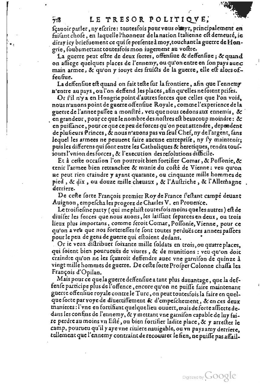 1611 - Pierre Chevalier - Trésor politique - UGent