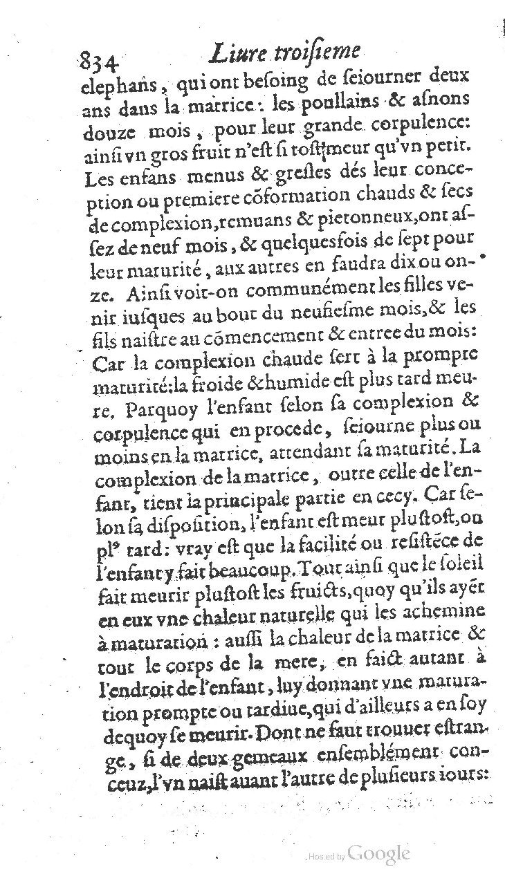 1585 - Jacques du Puis - Trésor des remèdes secrets pour les maladies des femmes - BnF
