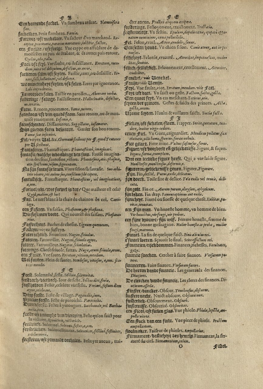 1573 - Christophe Plantin - Trésor du langage bas-allemand - Greifswald 1573 - Christophe Plantin - Trésor du langage bas-allemand - Greifswald