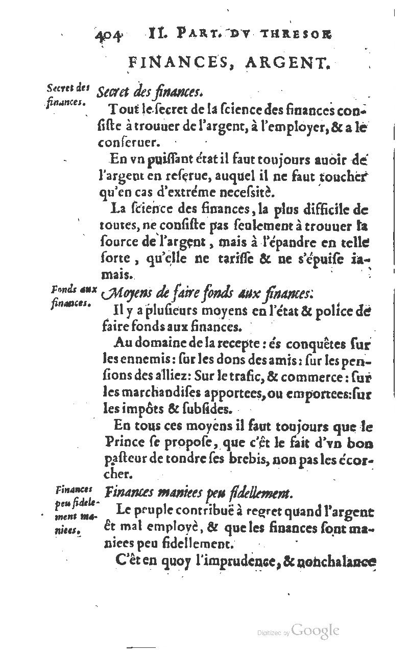 1610 - Louis Coste - Trésor de l’éloquence française (Seconde partie) - BM Lyon