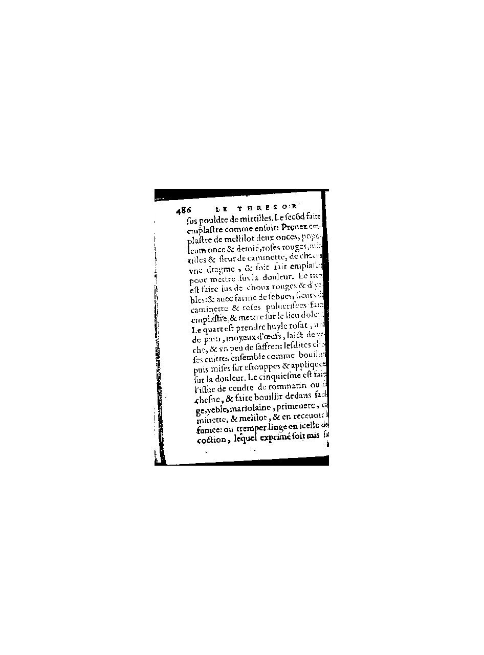 1578 - Benoît Rigaud - Trésor de médecine tant théorique que pratique - BnF