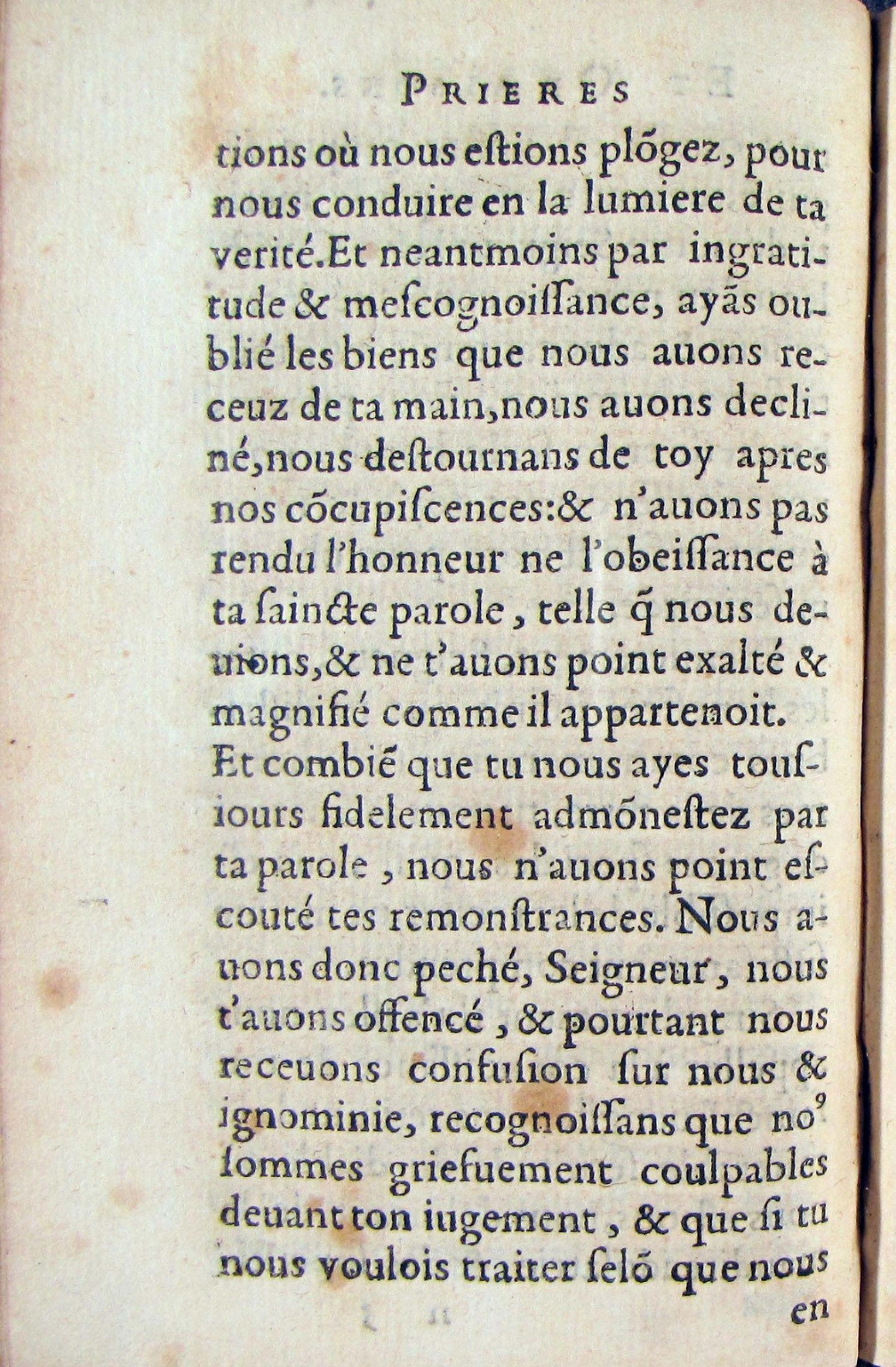1572 - Antoine Certia - Trésor des prières, oraisons et instructions chrétiennes - Nîmes