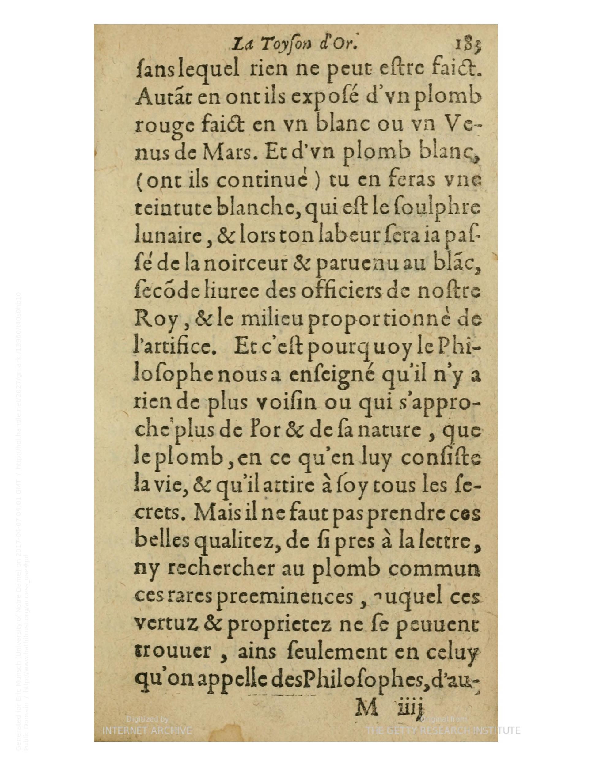 1612 - Charles Sevestre - Toison d’or ou la fleur des trésors - Getty Research Institute