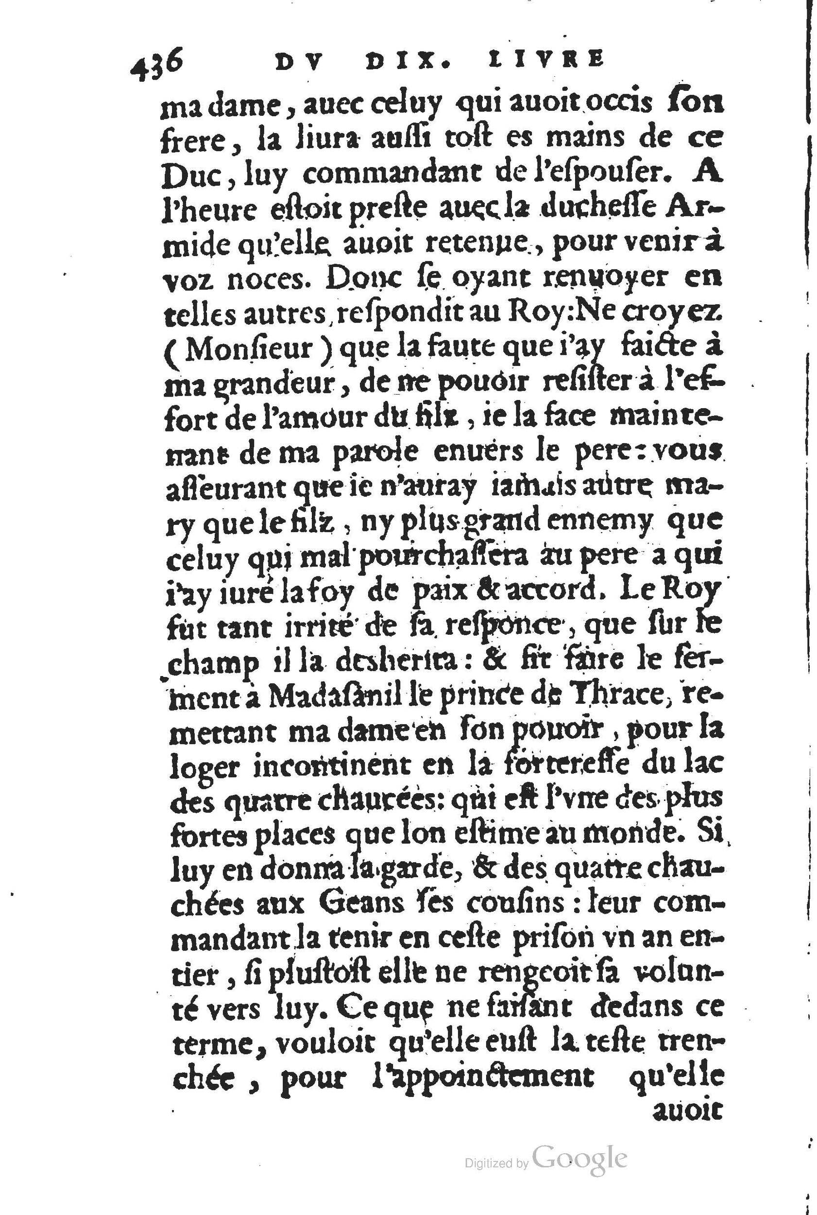 1560 - Jean d’Ogerolles et Gabriel Cotier Lyon - Trésor des Amadis - BSB Munich