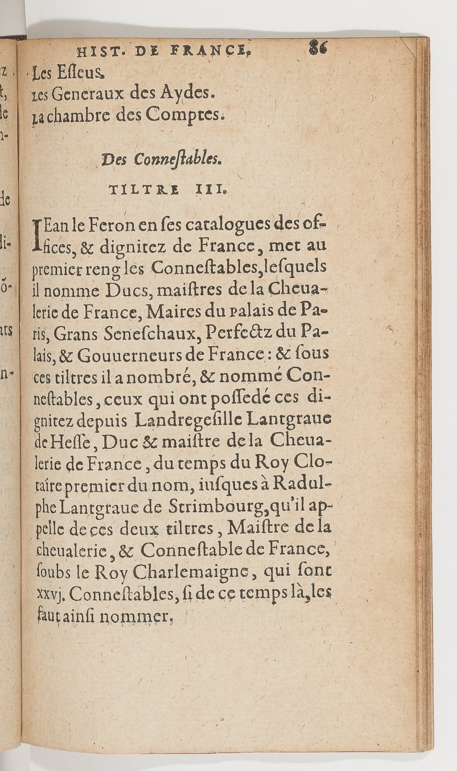 1583 - Galiot Corrozet - Trésor des histoires de France - BnF