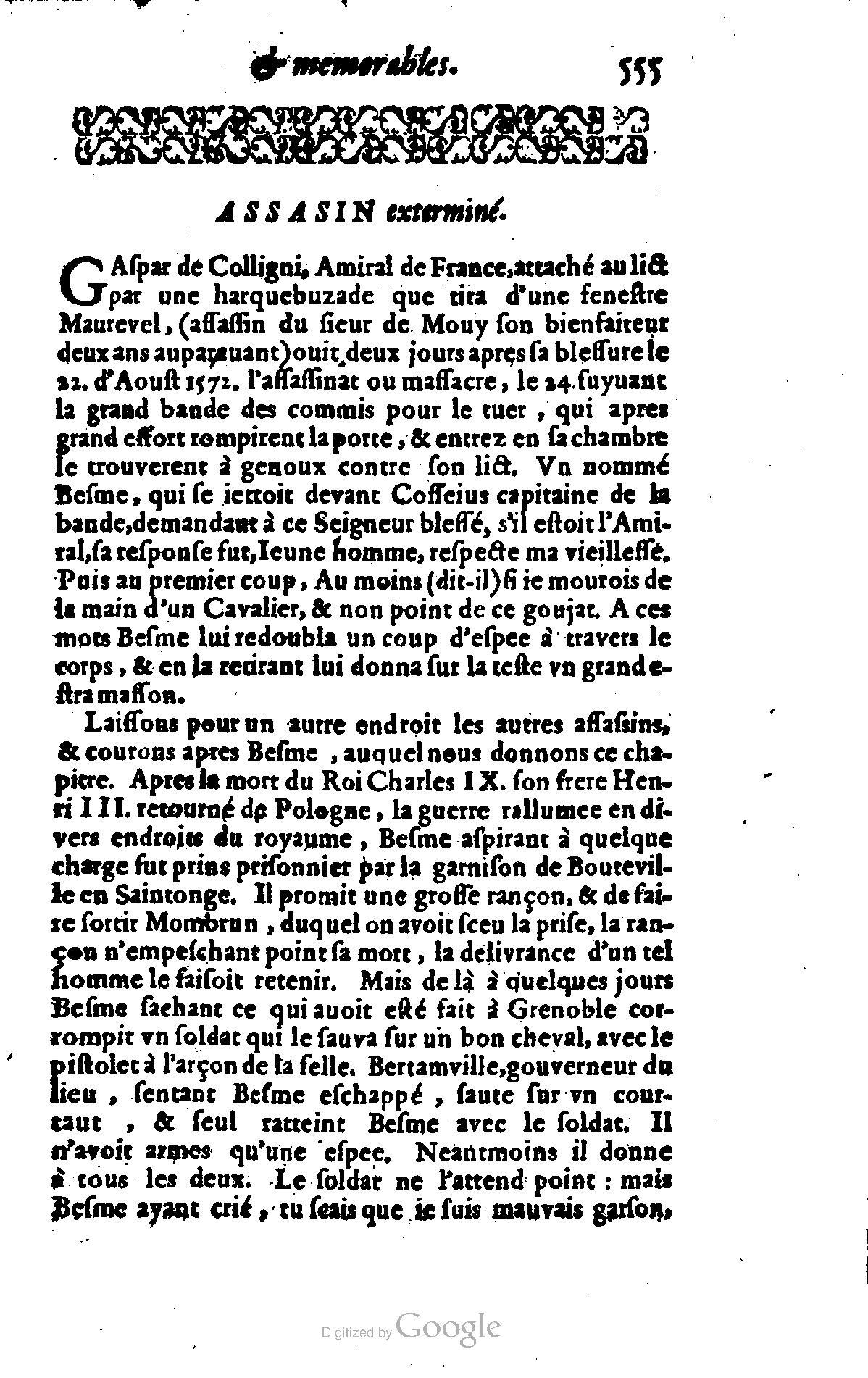 1628 - Jacques Crespin - Trésor d’histoires admirables et mémorables - BSB Munich