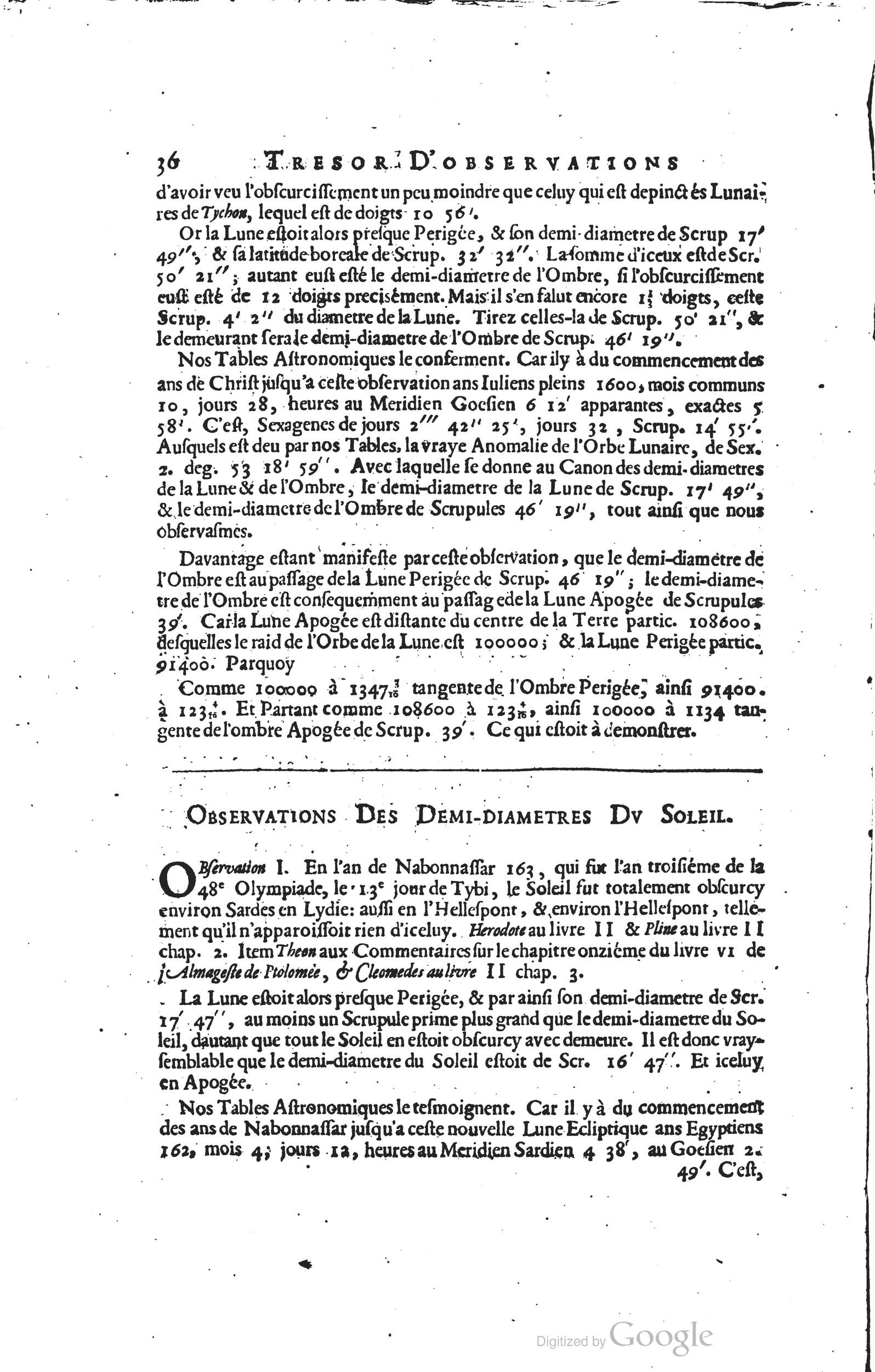 1634 - Zacharie Roman - Les Tables perpétuelles - Universiteit Leiden