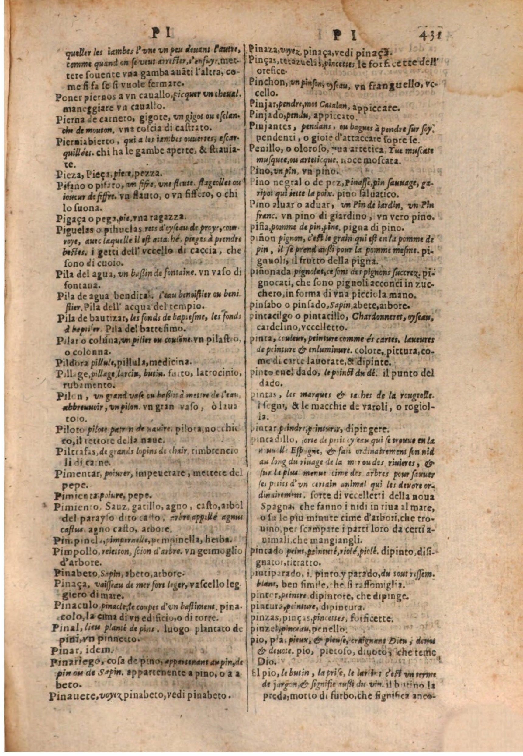 1637 - Jacques Crespin - Trésor des trois langues (Trois parties) - BSB Munich 1637 - Jacques Crespin - Trésor des trois langues (Trois parties) - BSB Munich