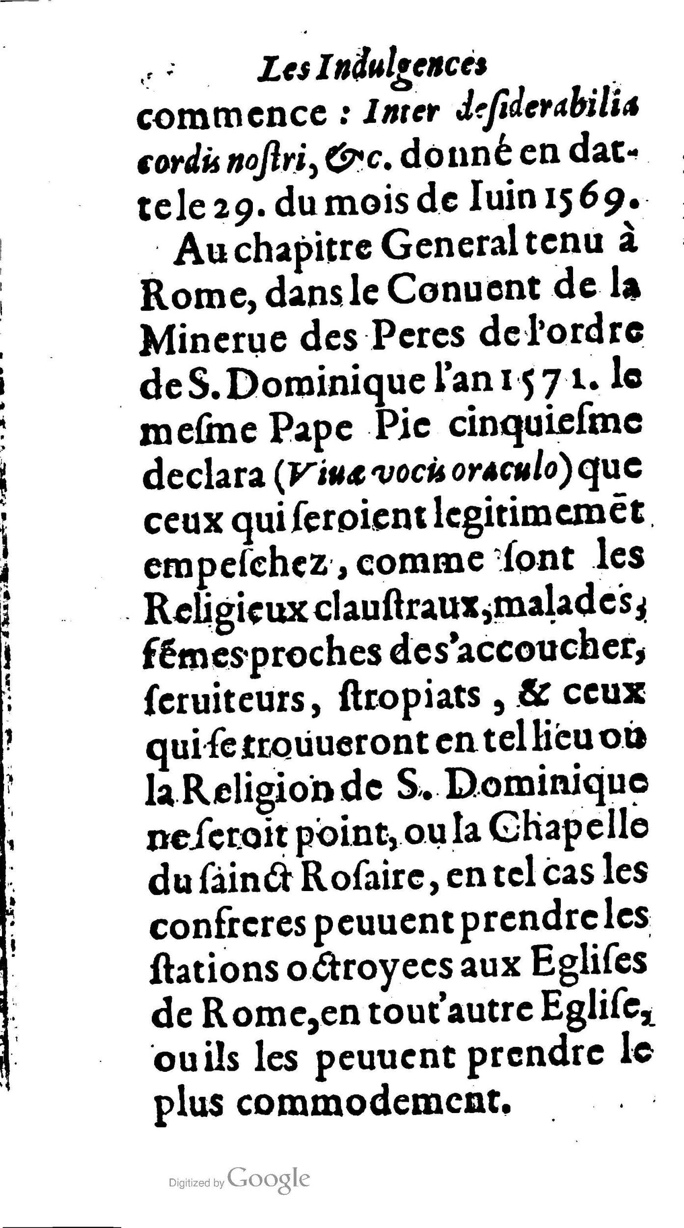 1604 - Jean Le Bouc - Trésor des indulgences du Saint Rosaire - BM Lyon 1604 - Jean Le Bouc - Trésor des indulgences du Saint Rosaire - BM Lyon