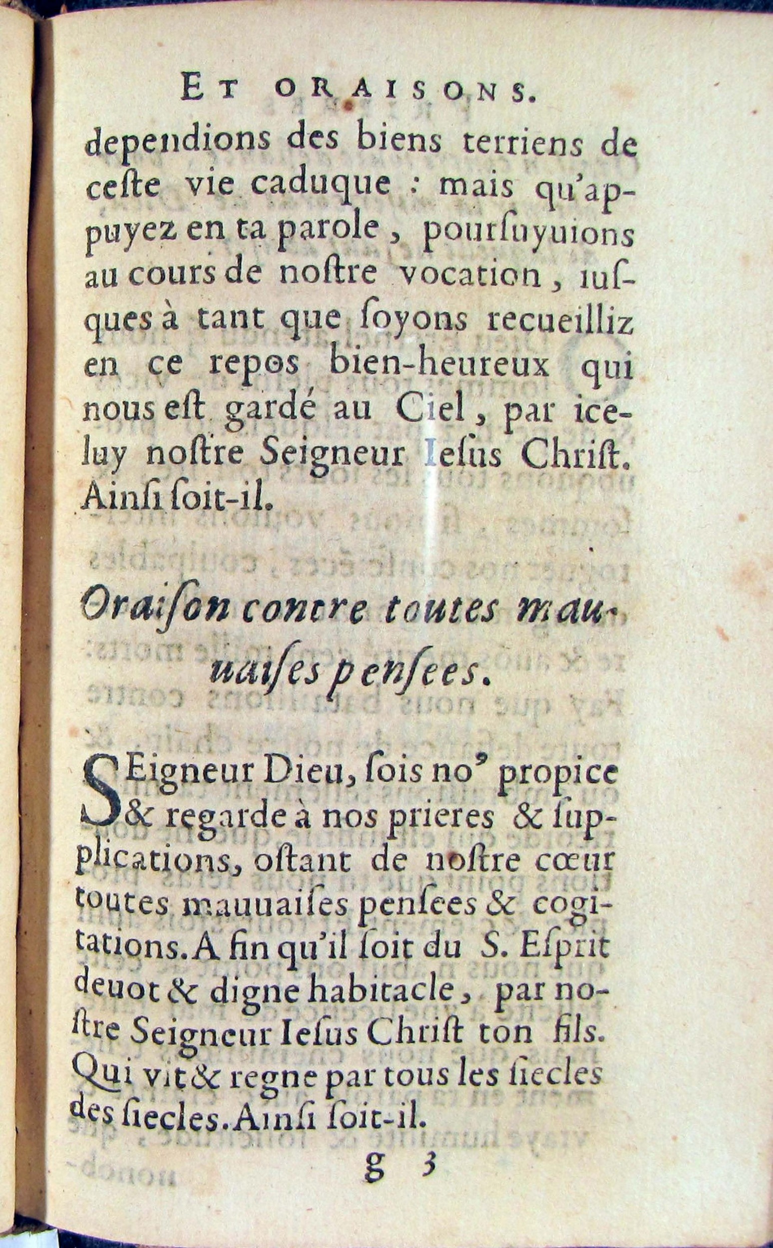 1572 - Antoine Certia - Trésor des prières, oraisons et instructions chrétiennes - Nîmes