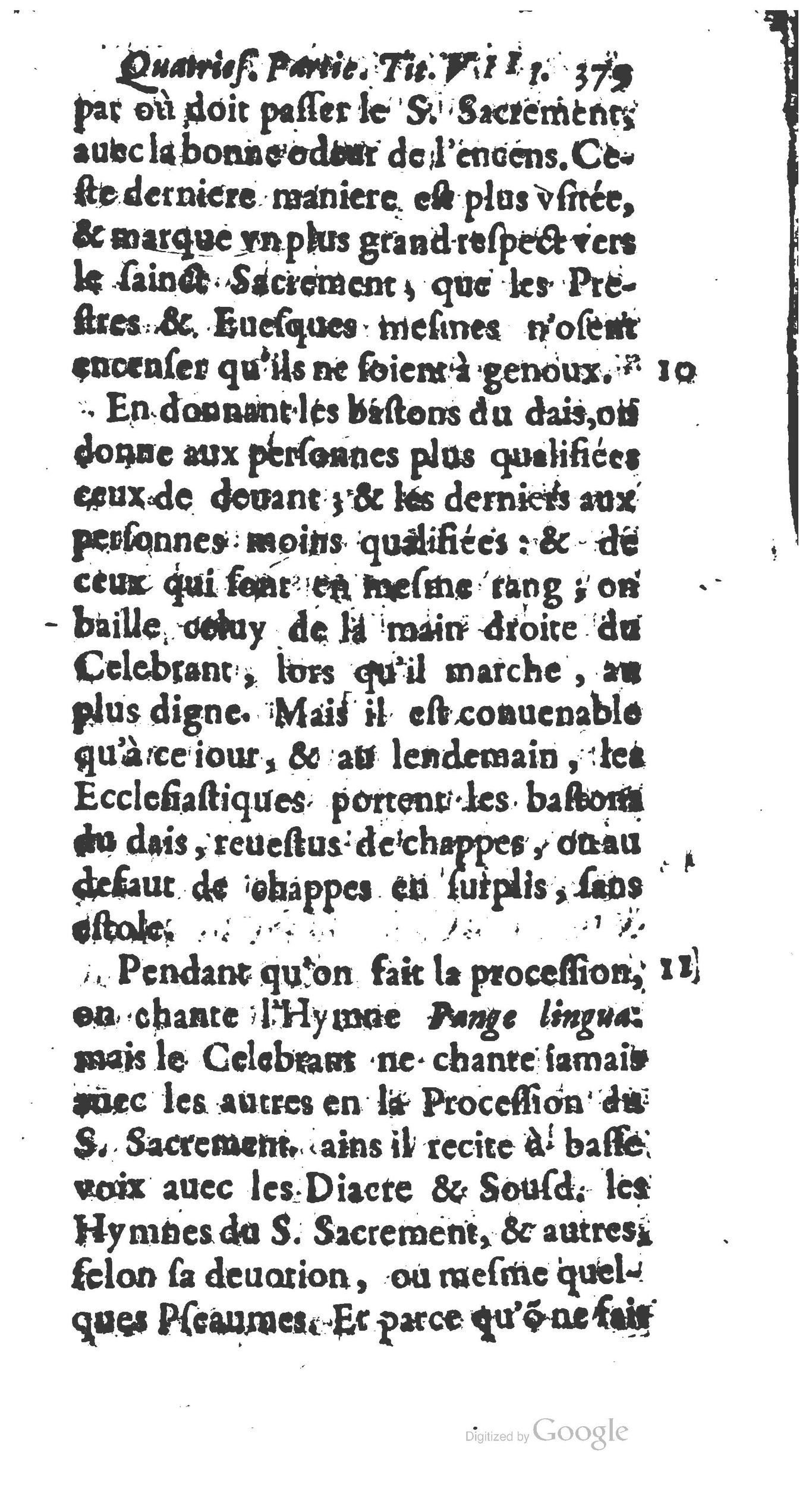 1651 - Jean Guillermet - Abrégé du trésor des cérémonies ecclésiastiques - BM Lyon