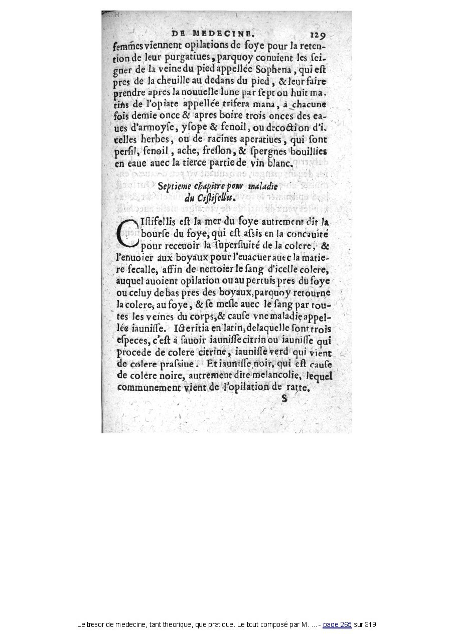 1560 - Pierre et Jan Moine - Trésor de médecine - Université Paris Cité