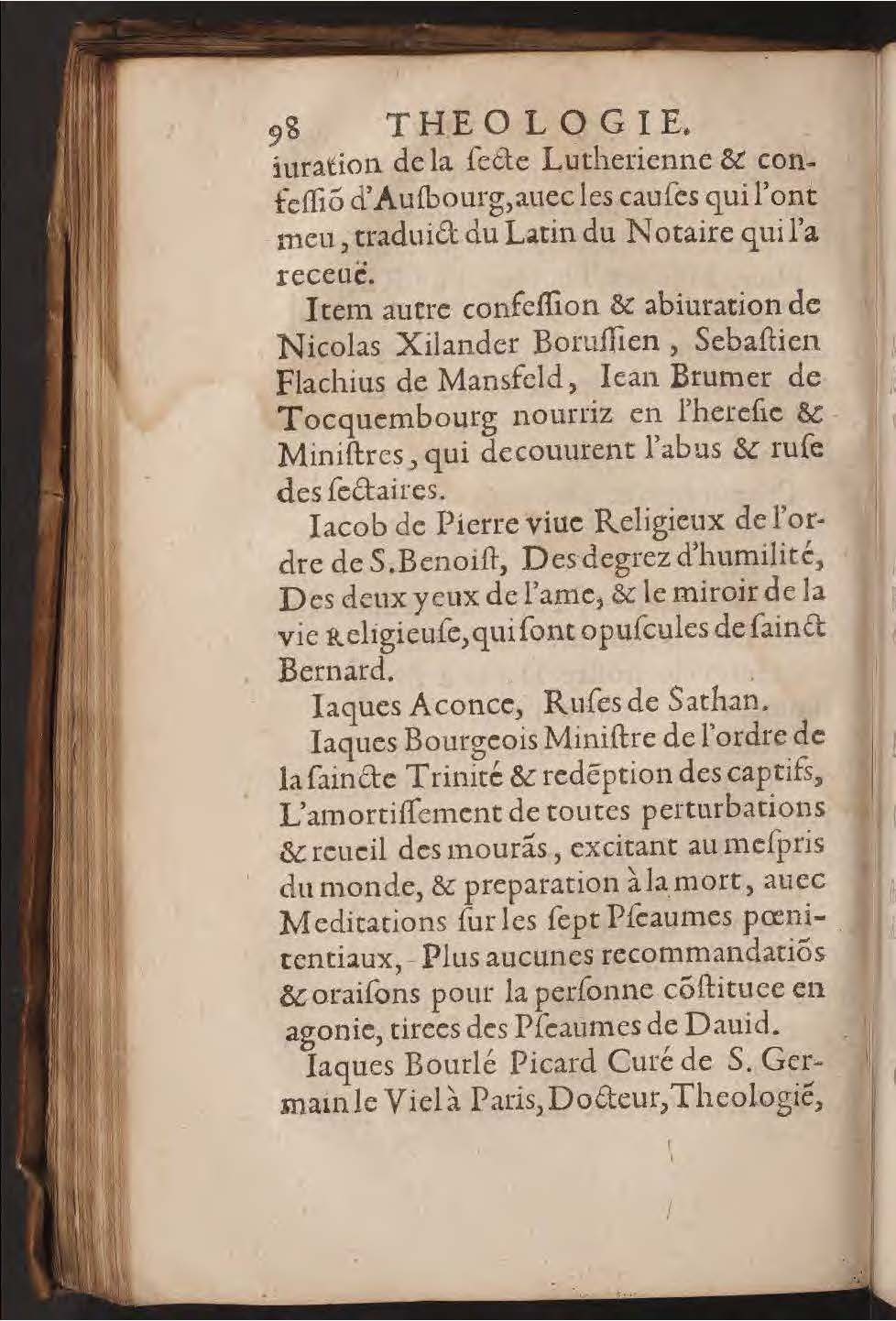 1602 - François Jacquin - Trésor des bons esprits français - BnF Arsenal