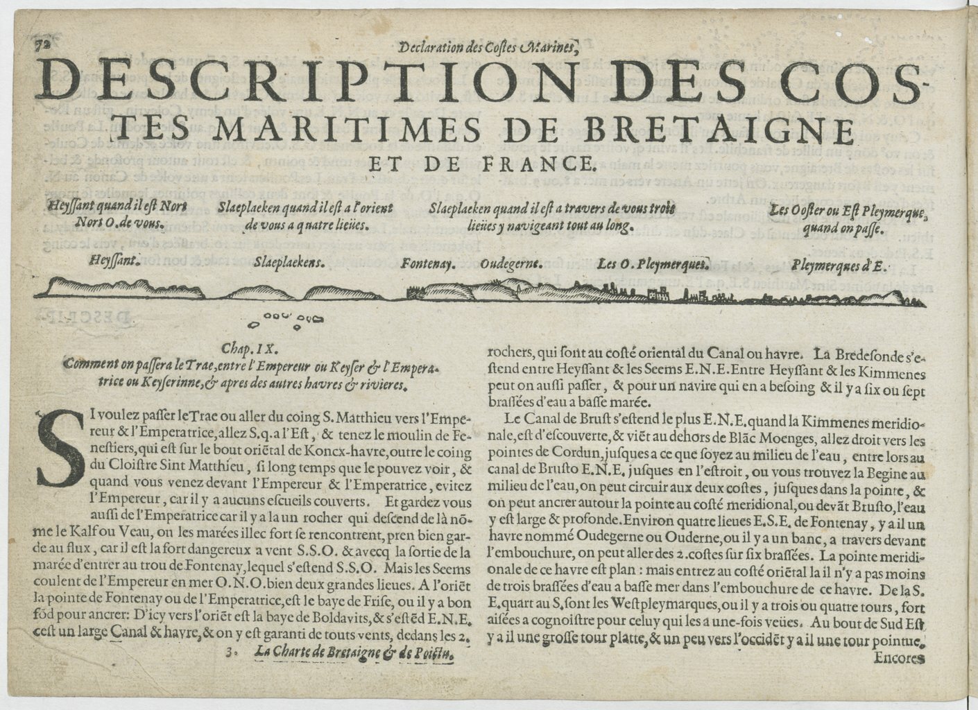 1601 - Bonaventure d’Aseville - Trésorerie ou cabinet de route marinesque - BnF 1601 - Bonaventure d’Aseville - Trésorerie ou cabinet de route marinesque - BnF