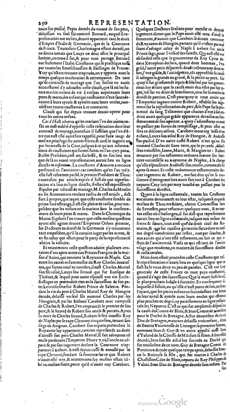 1629 - Veuve Nicolas Buon - Trésor du droit français (21754 T. 3) - BM Lyon