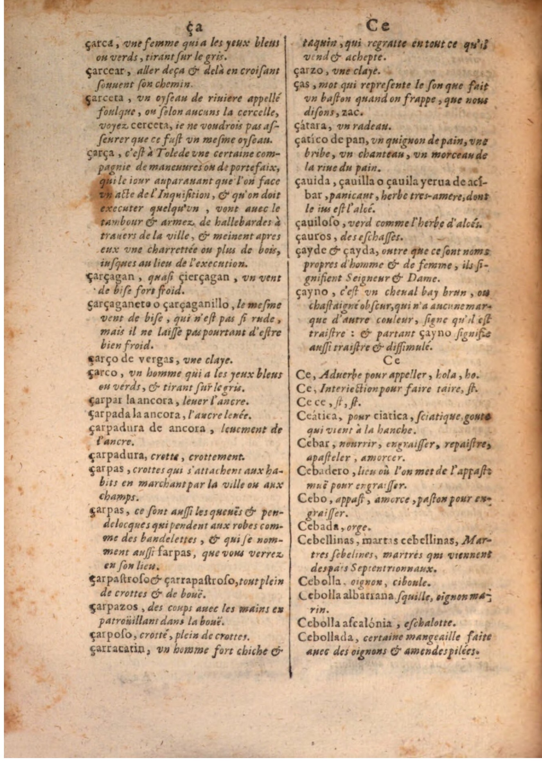 1645 - A. de Sommaville et A. Courbé - Trésor des deux langues espagnole et française - BSB Munich 1645 - A. de Sommaville et A. Courbé - Trésor des deux langues espagnole et française - BSB Munich