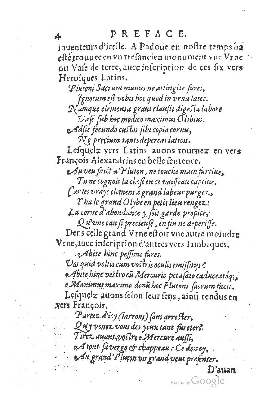 1557 - Antoine Vincent - Trésor d’Evonyme Philiatre - UC Madrid