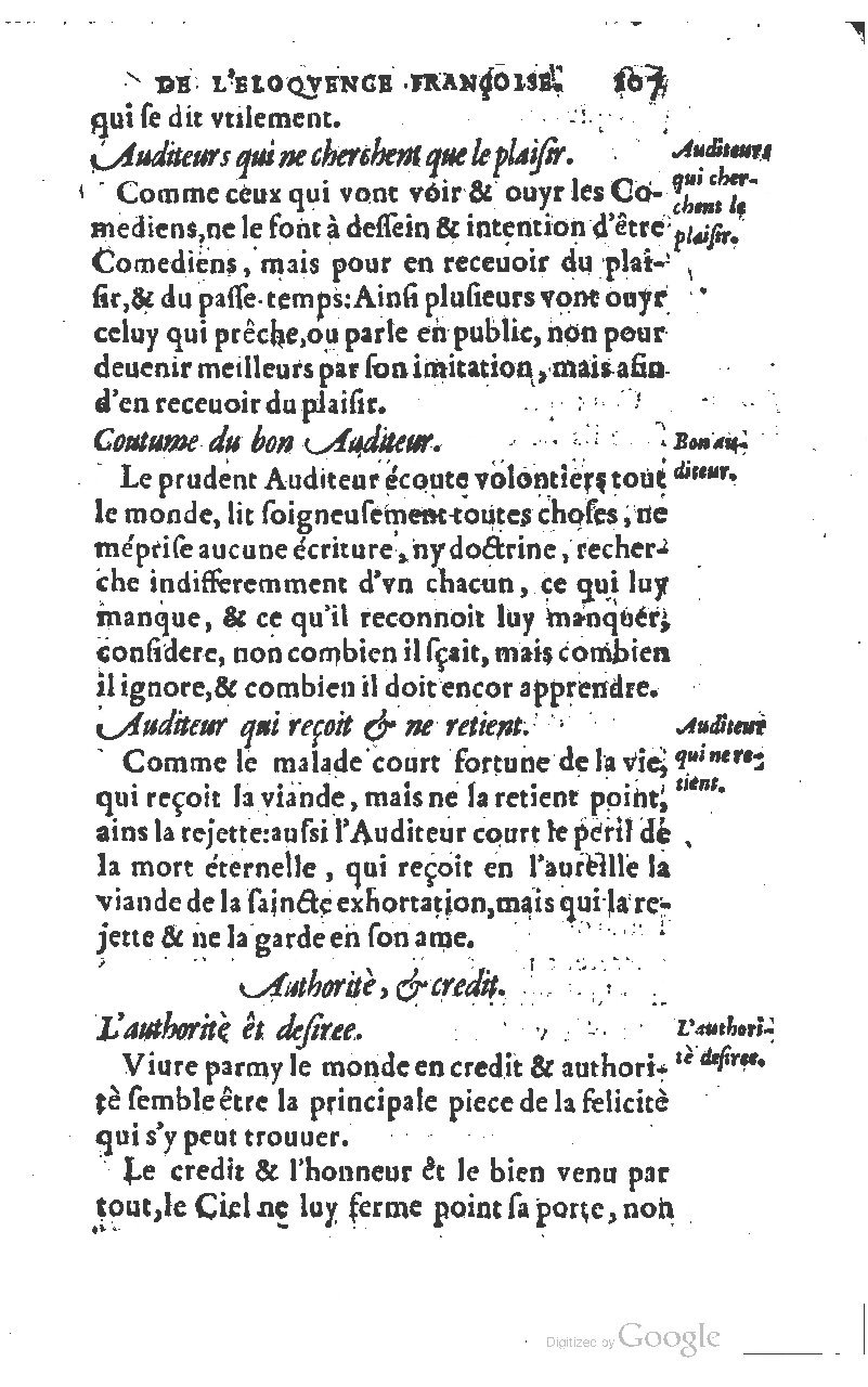 1610 - Louis Coste - Trésor de l’éloquence française (Seconde partie) - BM Lyon