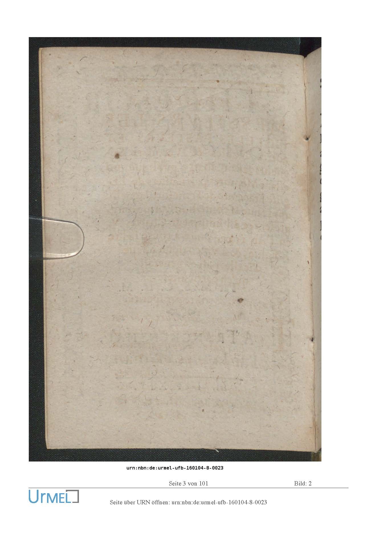 1614 - Jacques Flamand - Trésor spirituel qui contient des consolations - Universität Erfurt 1614 - Jacques Flamand - Trésor spirituel qui contient des consolations - Universität Erfurt