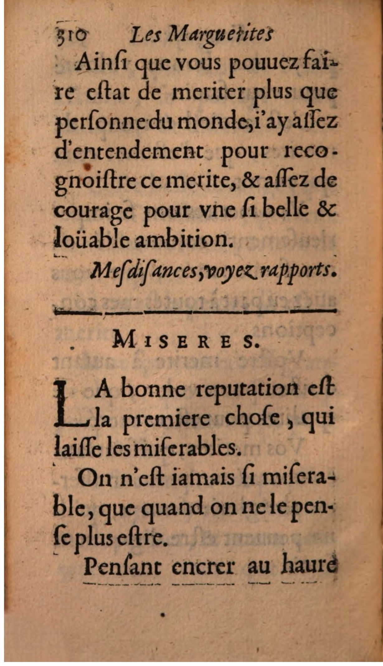 1608 - Théodore Reinsart - Les Marguerites françaises ou Trésor des Fleurs du bien-dire - BSB Munich