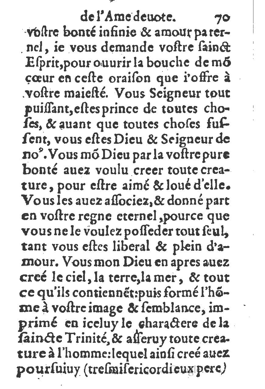 1578 - Guillaume Chaudière - Trésor de dévotion traitant de plusieurs belles vertus - BM Lyon