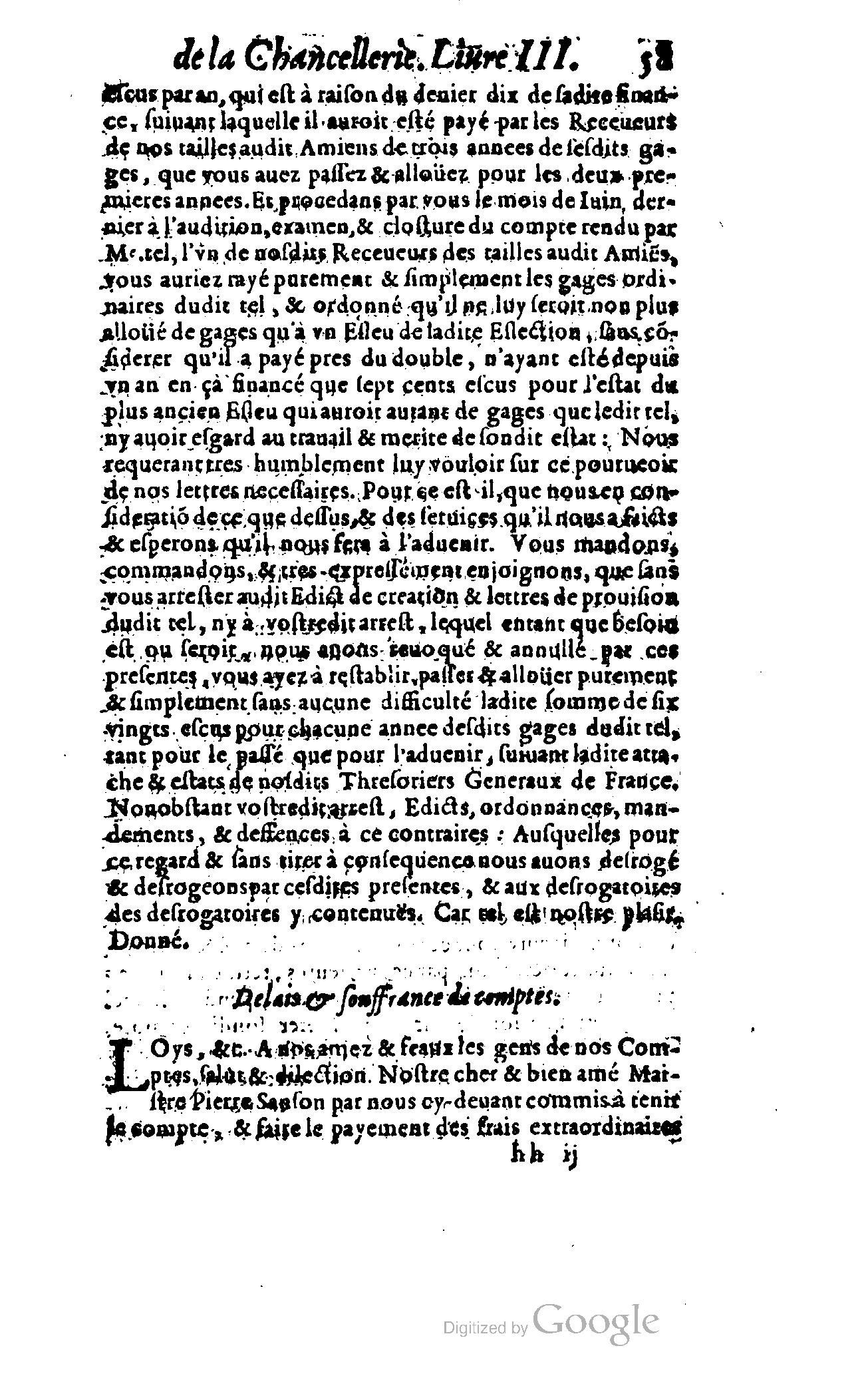1614 - Jean Richer - Trésor du nouveau style et protocole de la chancellerie de France - BSB Munich