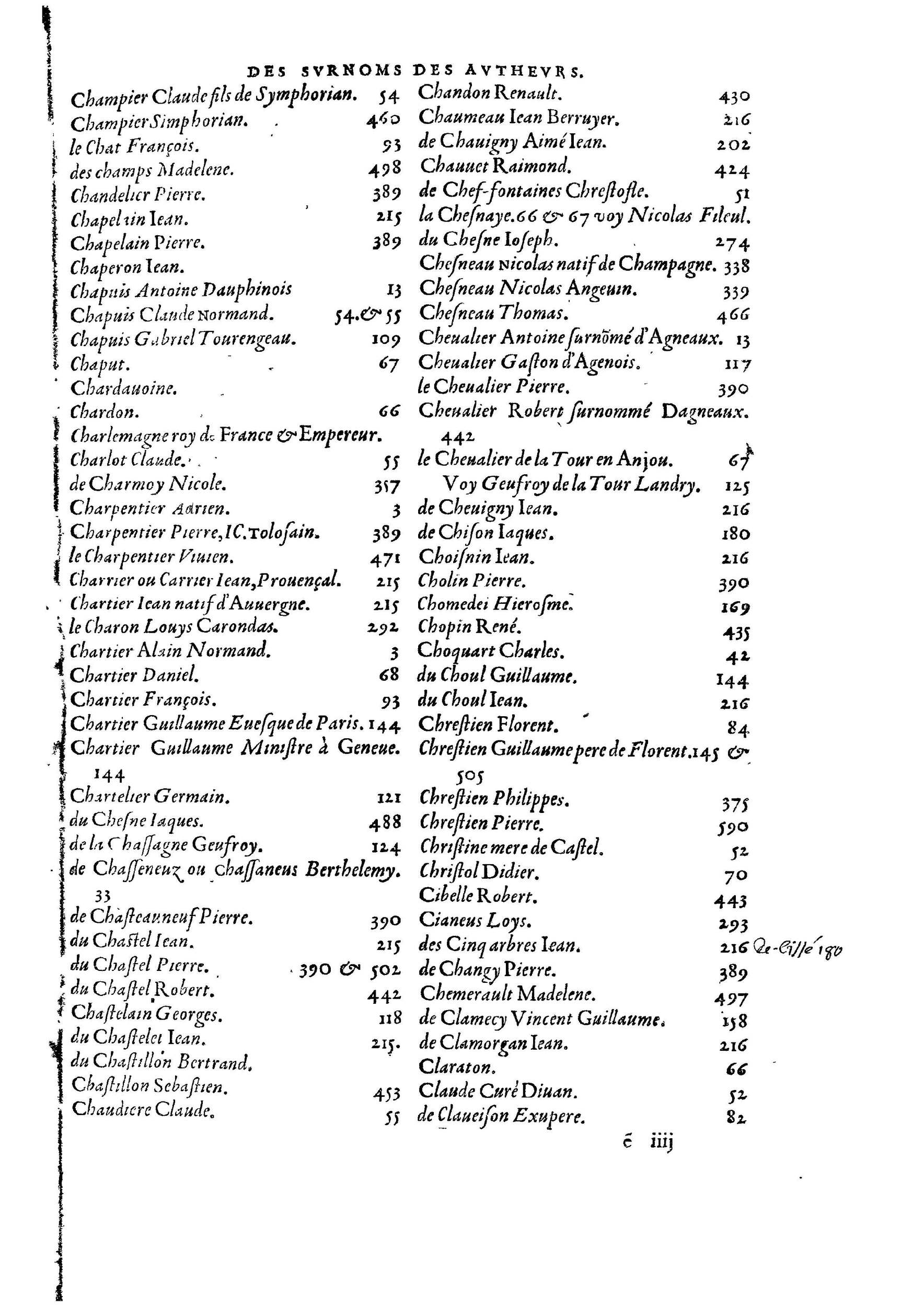 1584 - Abel L&#039;Angelier - Bibliothèques françaises - BnF