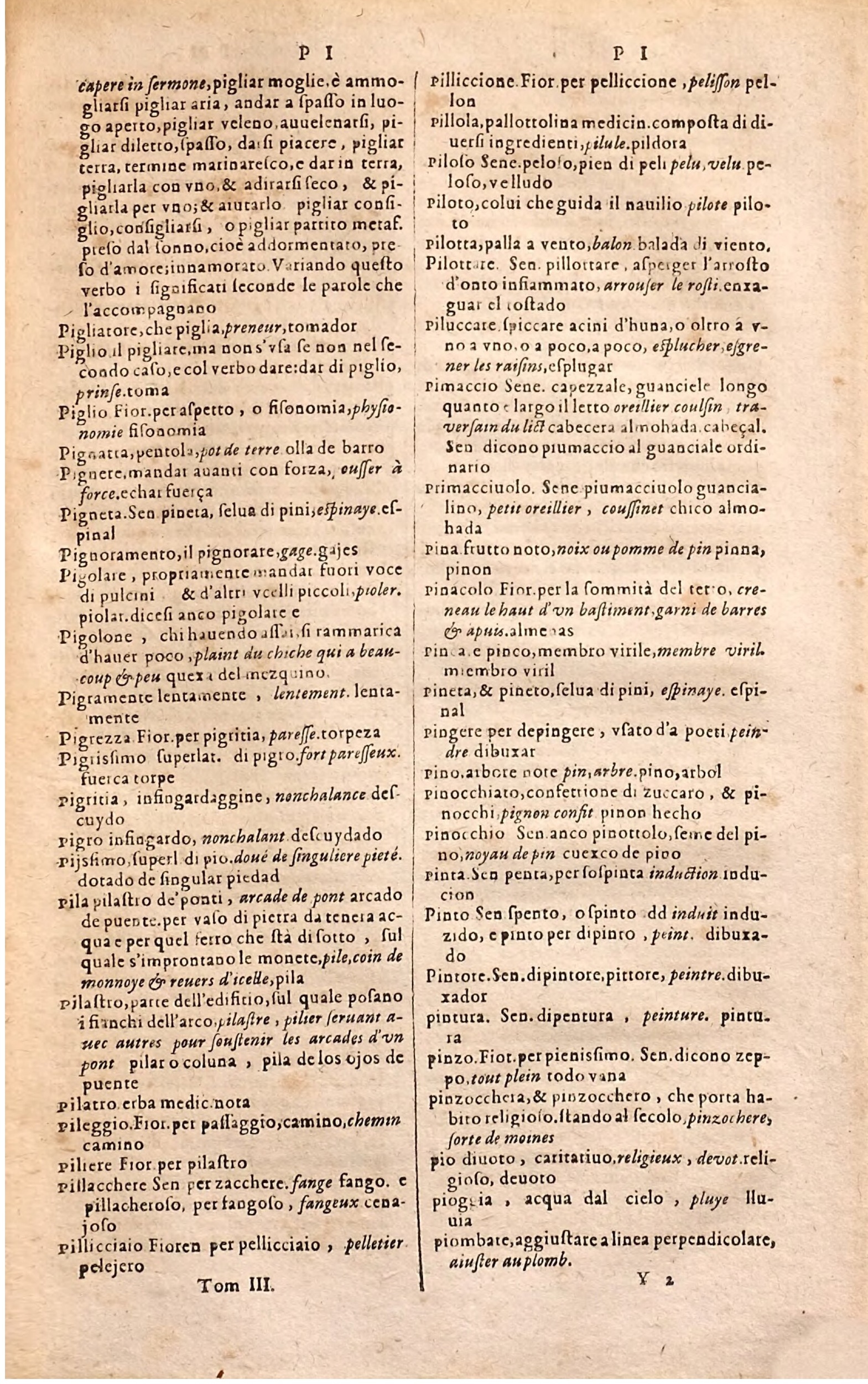 1627 - Jacques Crespin - Trésor des trois langues (Troisième partie) - Regensburg