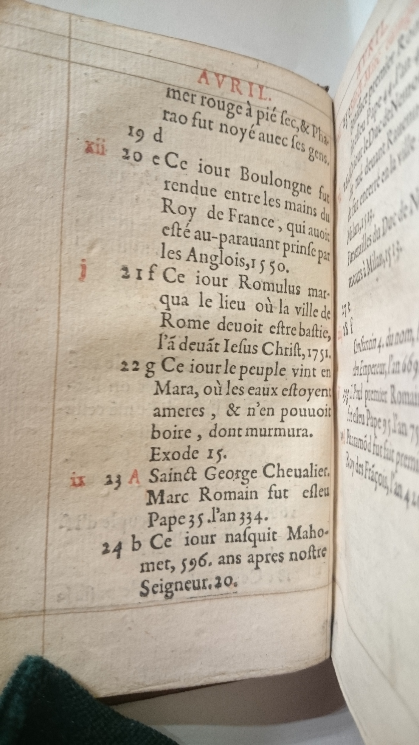 1585 - Guillaume Auvray - Trésor des prières, oraisons et instructions chrétiennes - BnF