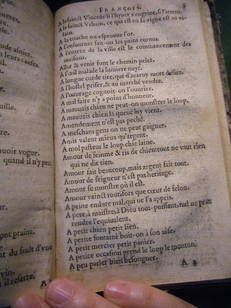 1617 - François Lefebvre - Trésor de sentences dorées et argentées - BnF Tolbiac