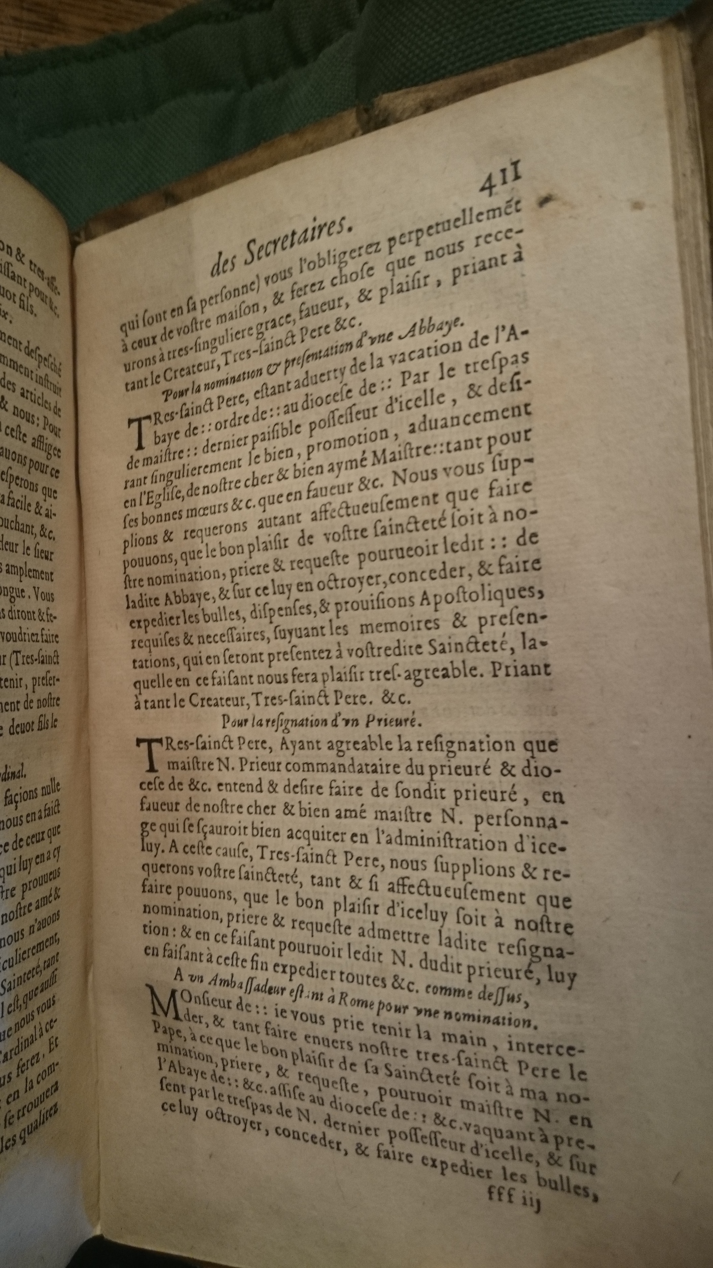 1599 - Abel Langelier - Trésor du nouveau style et protocole de chancellerie - BnF