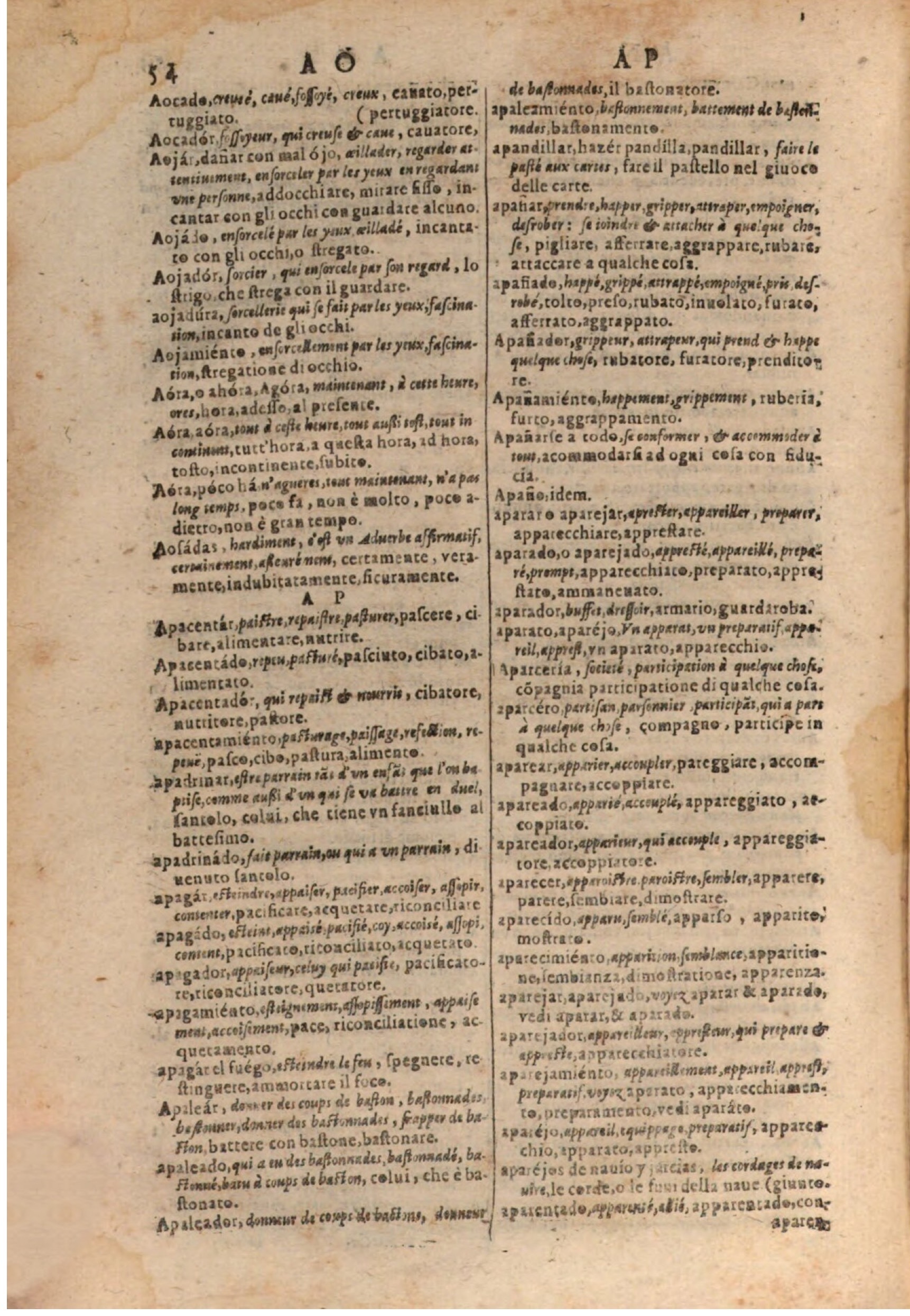 1637 - Jacques Crespin - Trésor des trois langues (Trois parties) - BSB Munich 1637 - Jacques Crespin - Trésor des trois langues (Trois parties) - BSB Munich