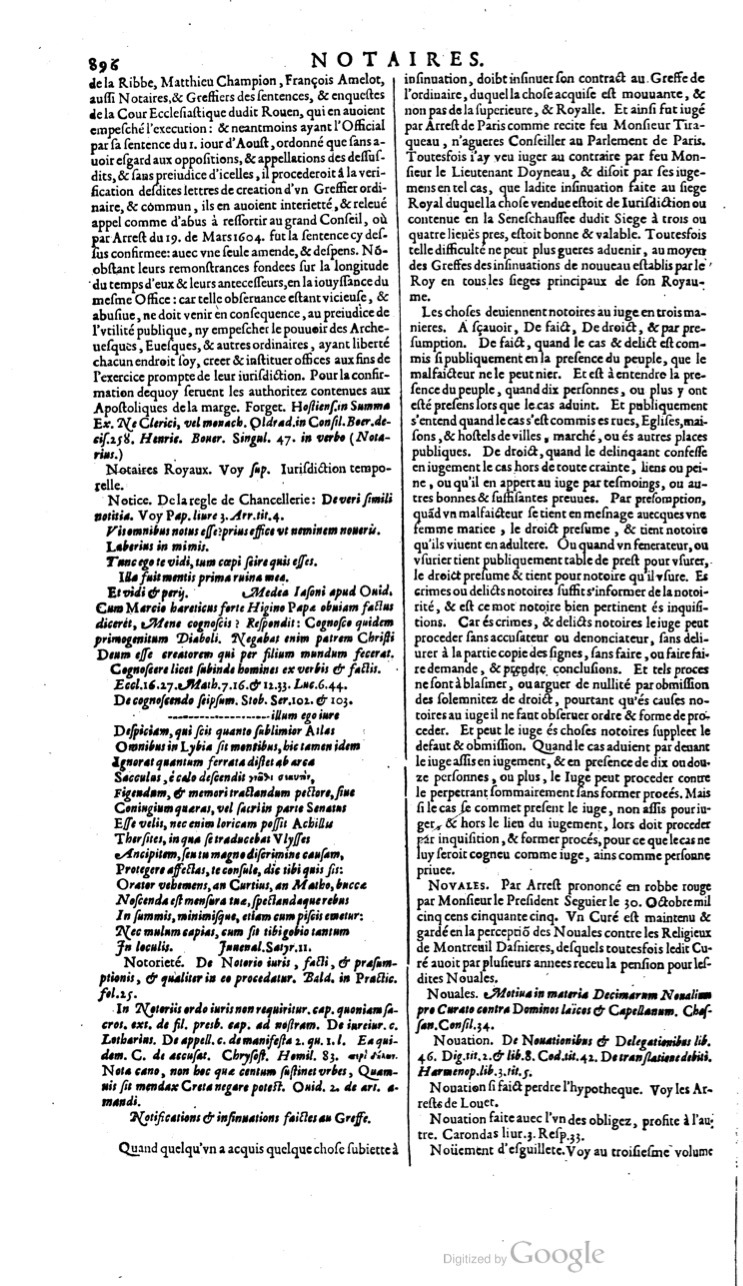 1629 - Veuve Nicolas Buon - Trésor du droit français (21754 T. 2) - BM Lyon