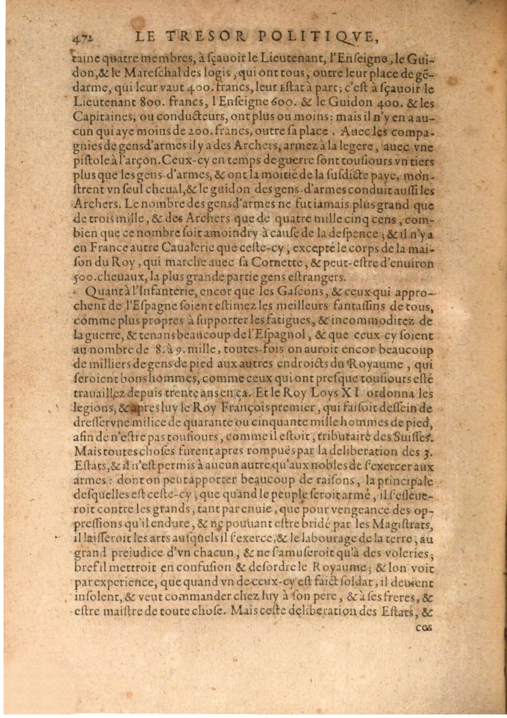 1608 - Nicolas Du Fossé - Trésor politique - BSB Munich