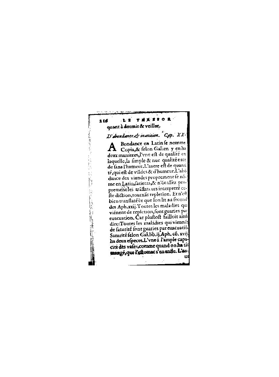 1578 - Benoît Rigaud - Trésor de médecine tant théorique que pratique - BnF