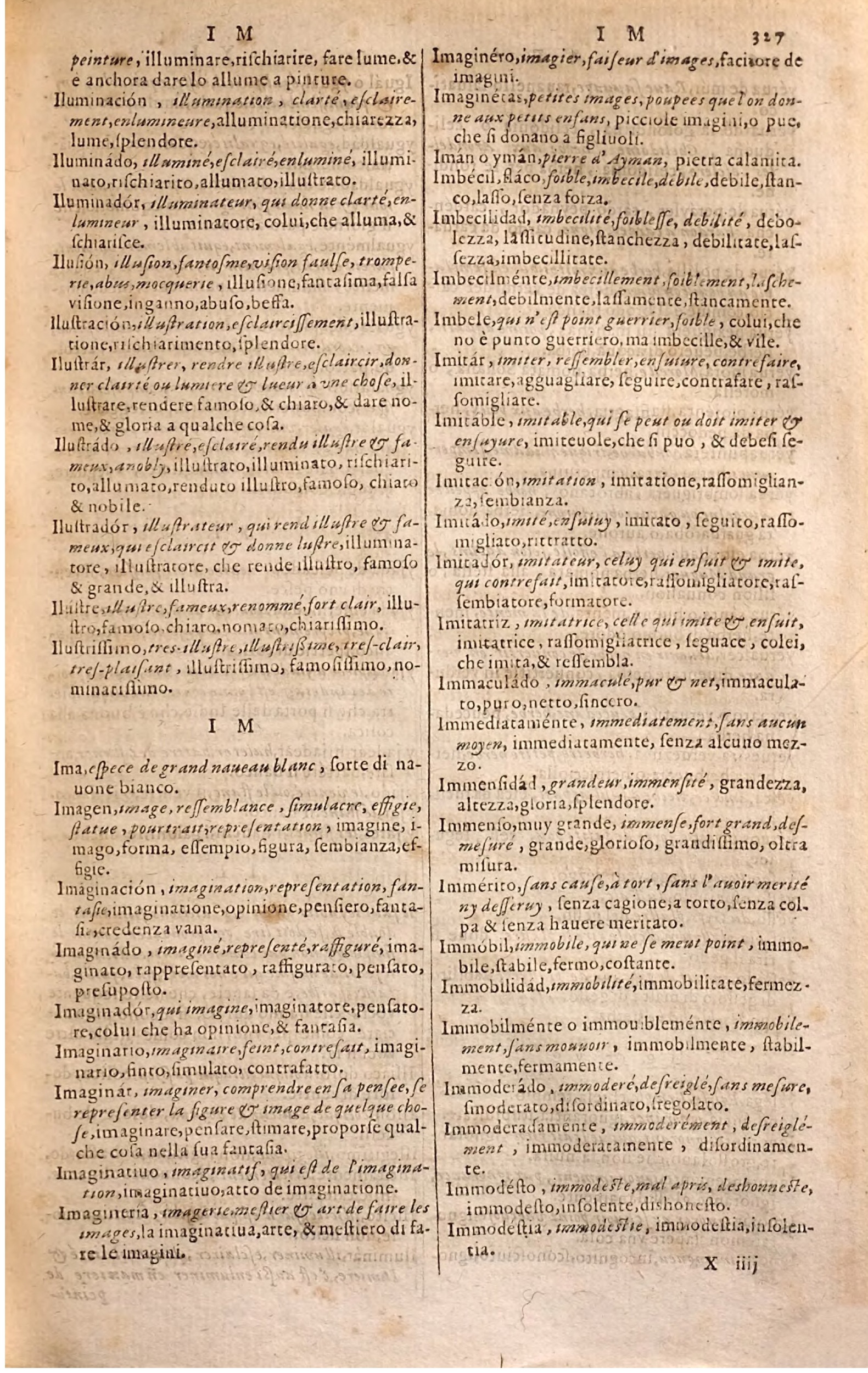 1627 - Jacques Crespin - Trésor des trois langues - Regensburg