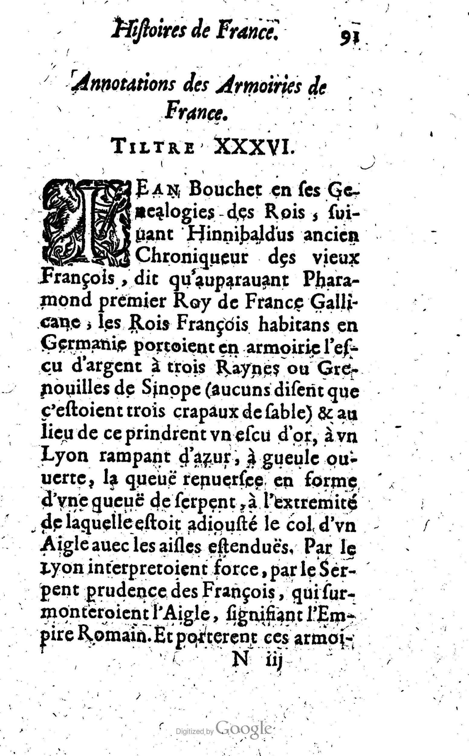 1619 - Jean Corrozet - Trésor des histoires de France - Anvers Musée Plantin-Moretus