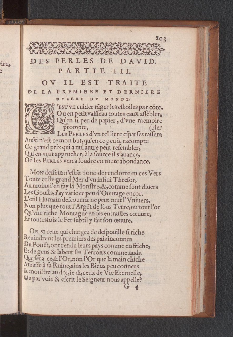 1577 - Jean de Laon - Trésor des 150 psaumes de David - Genève