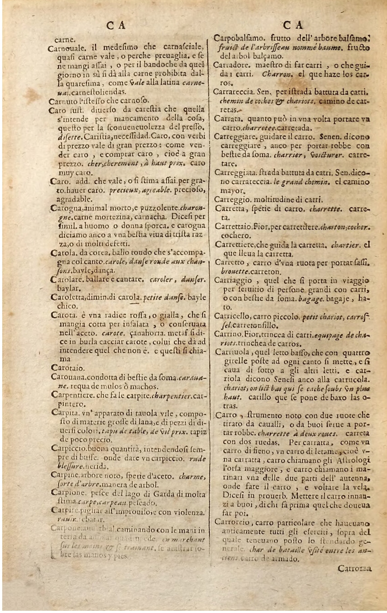 1627 - Jacques Crespin - Trésor des trois langues (Troisième partie) - Regensburg