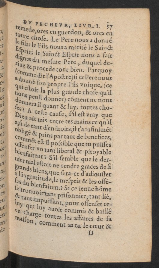 1585 - Guillaume Chaudière - Trésor et abrégé de toutes les œuvres spirituelles du révérend Père F. Louis de Grenade - ÖNB Vienne