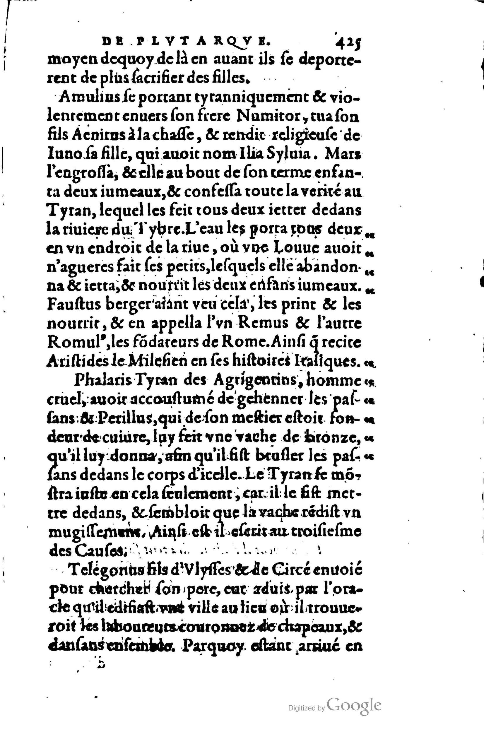1578 - Jean Poupy - Trésor des morales de Plutarque - BSB Munich