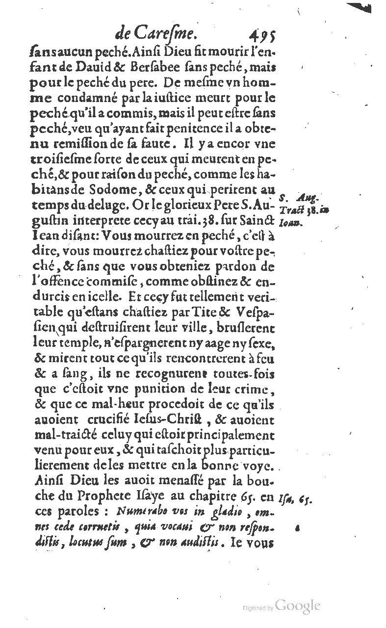 1607 - Nicolas Du Fossé - Trésor quadragésimal - T 01 - BM Lyon 1607 - Nicolas Du Fossé - Trésor quadragésimal - T 01 - BM Lyon