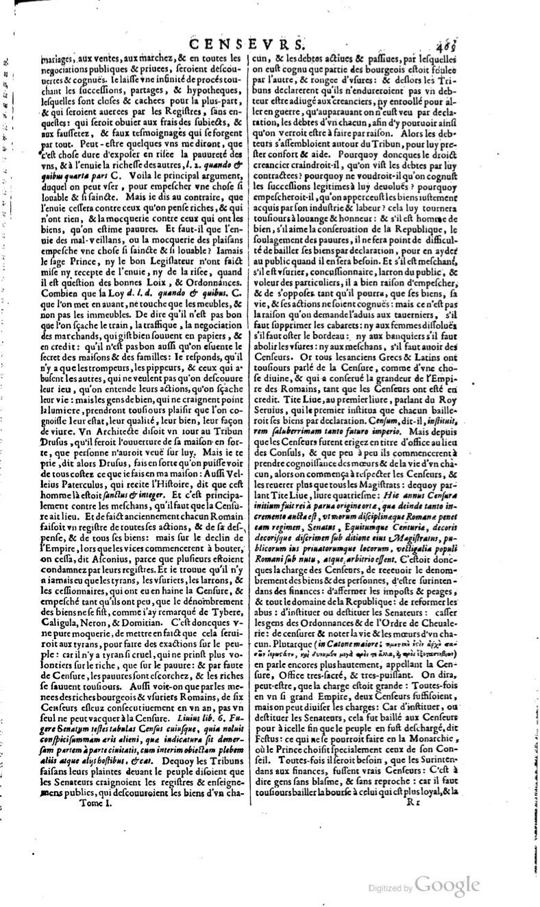 1629 - Veuve Nicolas Buon - Trésor du droit français (29620 T. 1) - BM Lyon