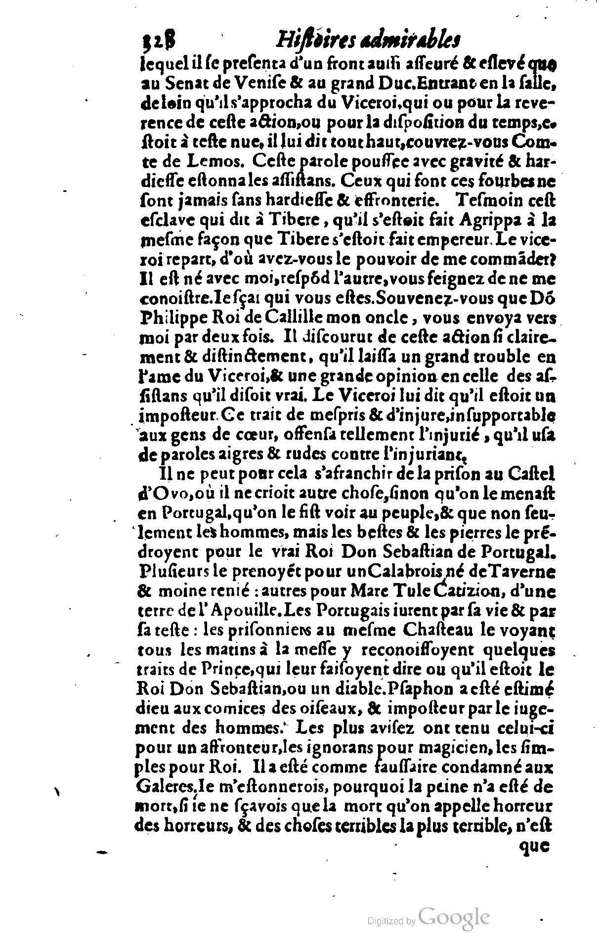 1628 - Jacques Crespin - Trésor d’histoires admirables et mémorables - BSB Munich