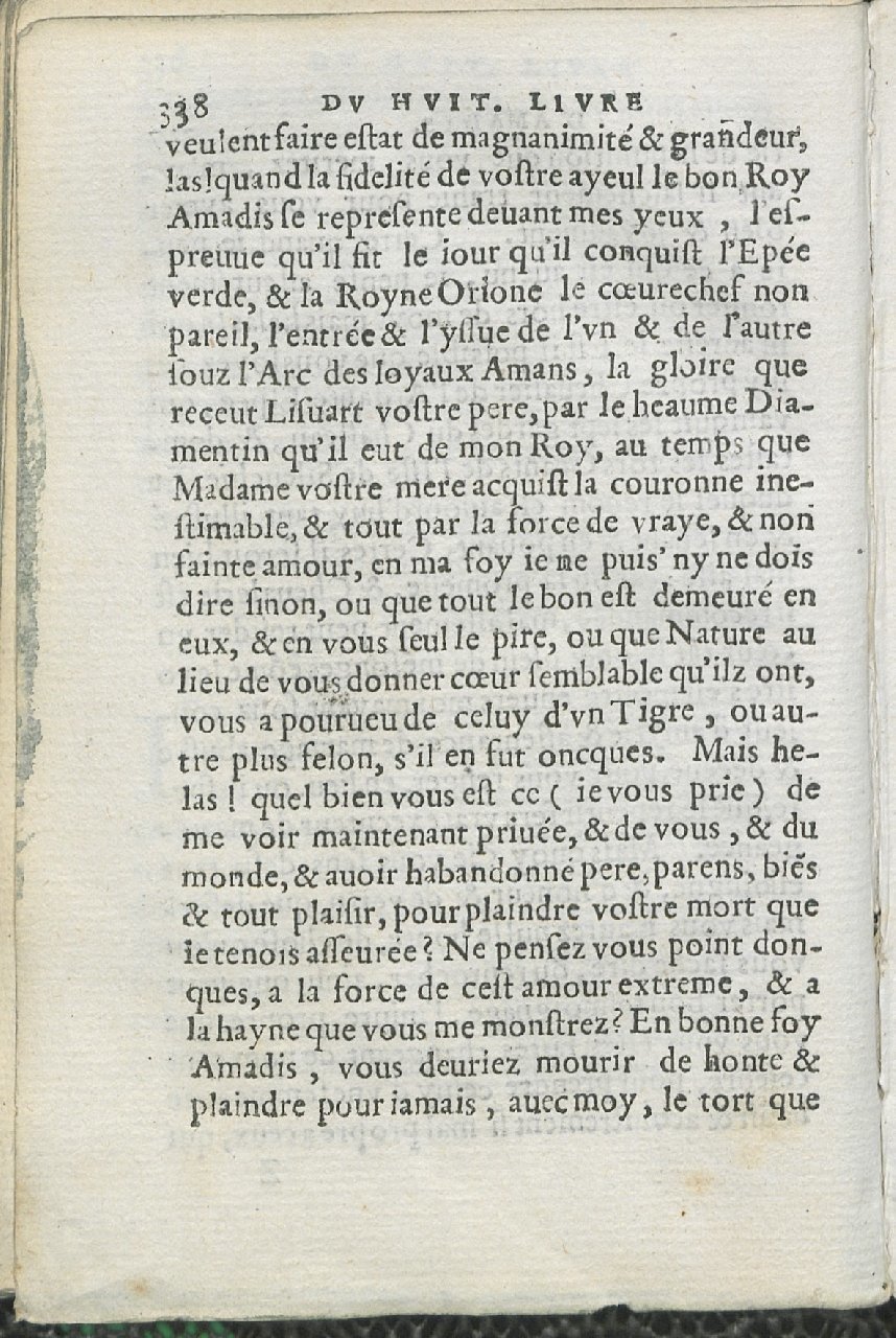 1559 - Pierre Regnard - Trésor des Amadis - Det KLG Copenhague