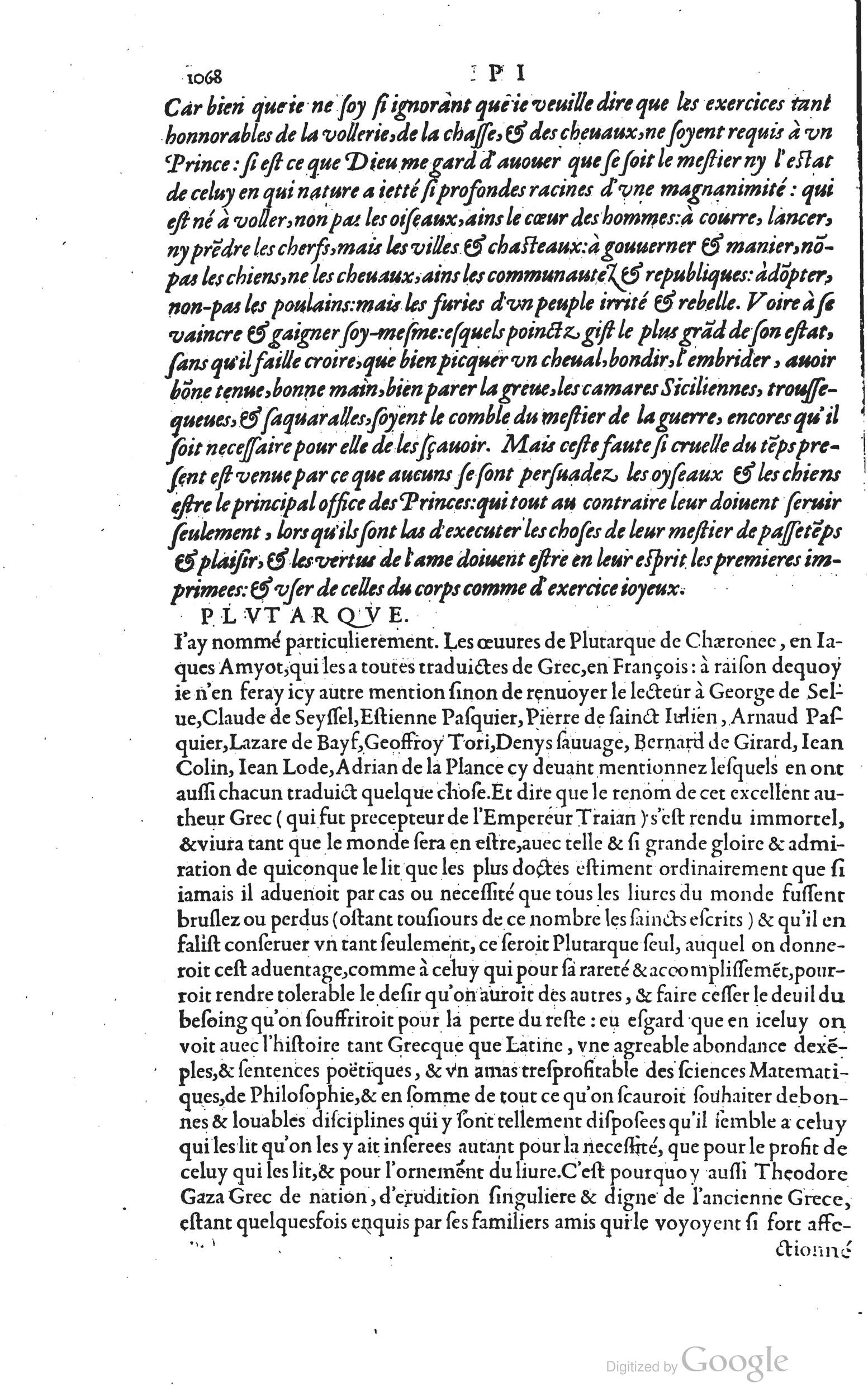 1585 - Barthélemy Honorat - Bibliothèques françaises - BSB Munich