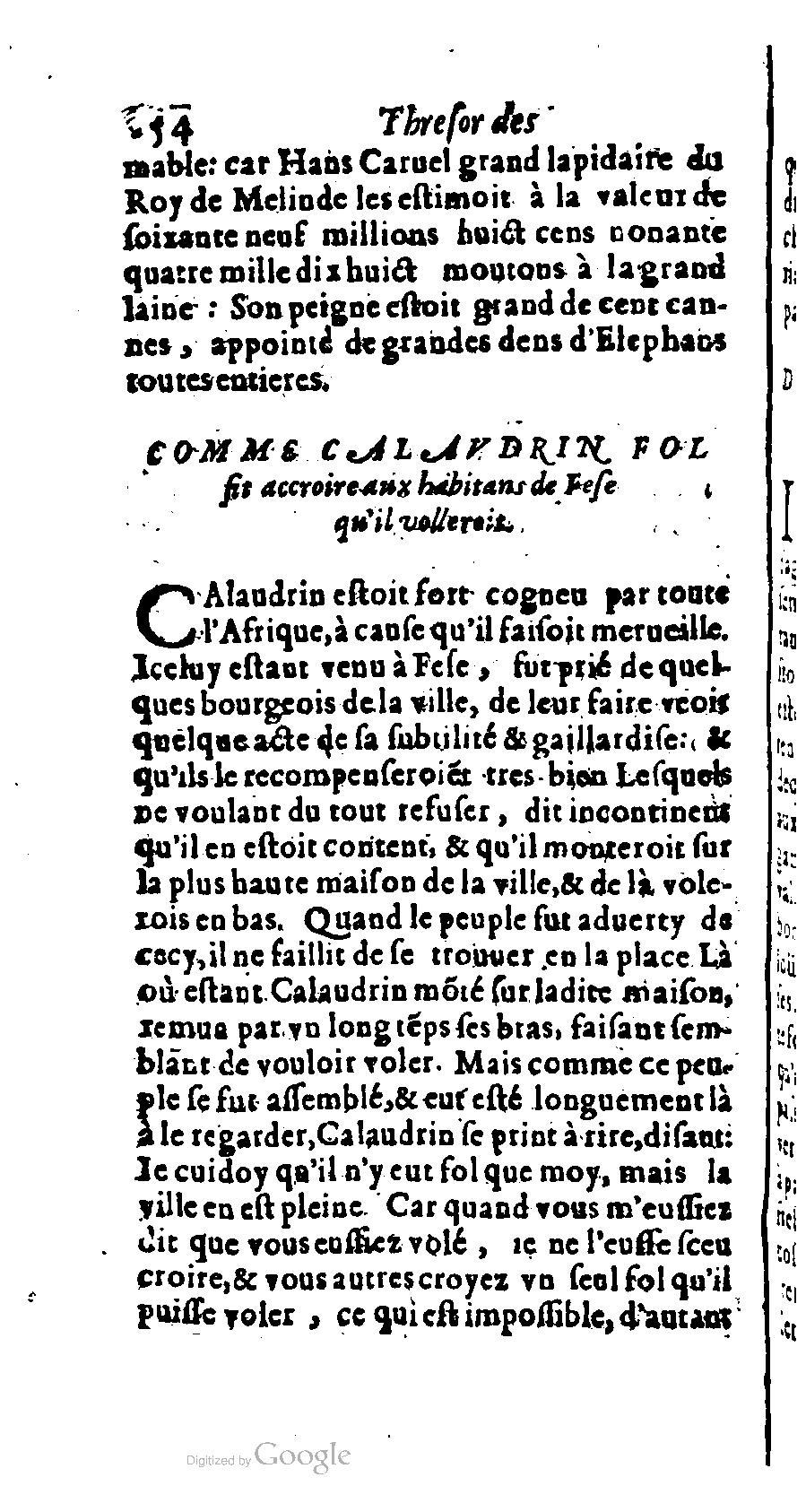 1611 - Romain de Beauvais - Trésor des récréations - BM Lyon 1611 - Romain de Beauvais - Trésor des récréations - BM Lyon