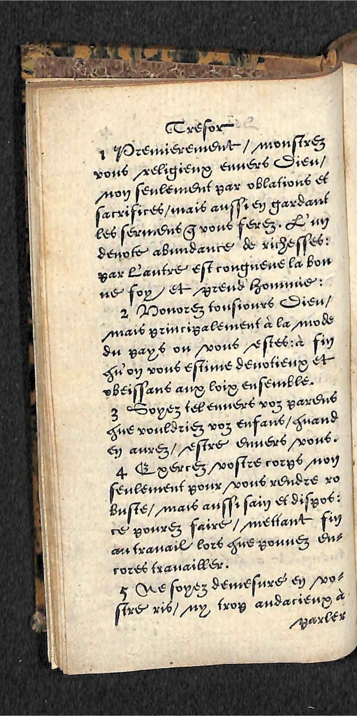 1560 - Hans de Laet - Trésor de vertu - Angers-archives