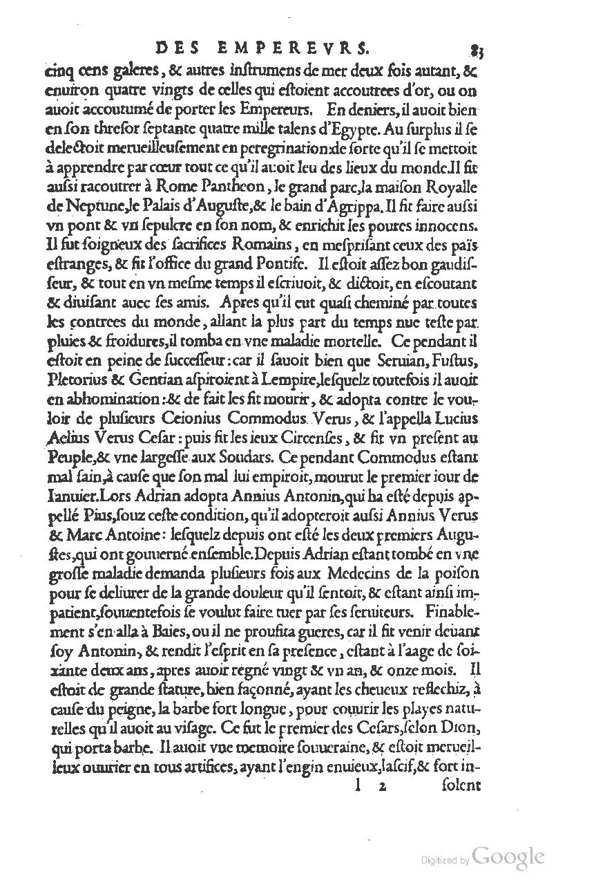 1553 - Jacopo Strada et Thomas Guérin - Épitome du Trésor des antiquités - UGent