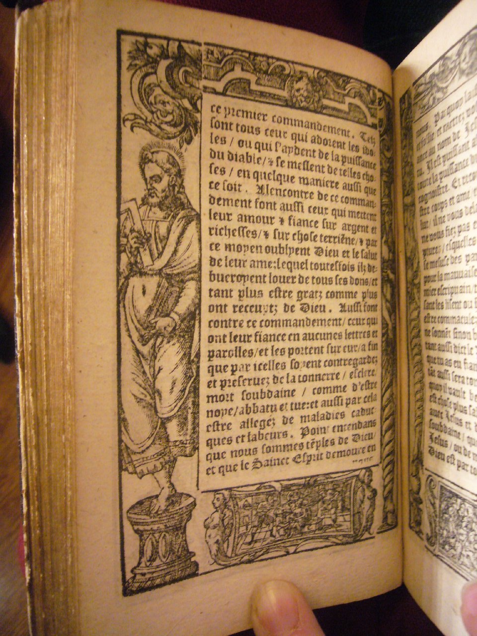 1574 - Jean Bogart - Trésor de dévotion contenant plusieurs oraisons dévotes et exercices spirituels - BnF